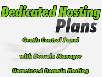 Modestly priced dedicated servers hosting plans